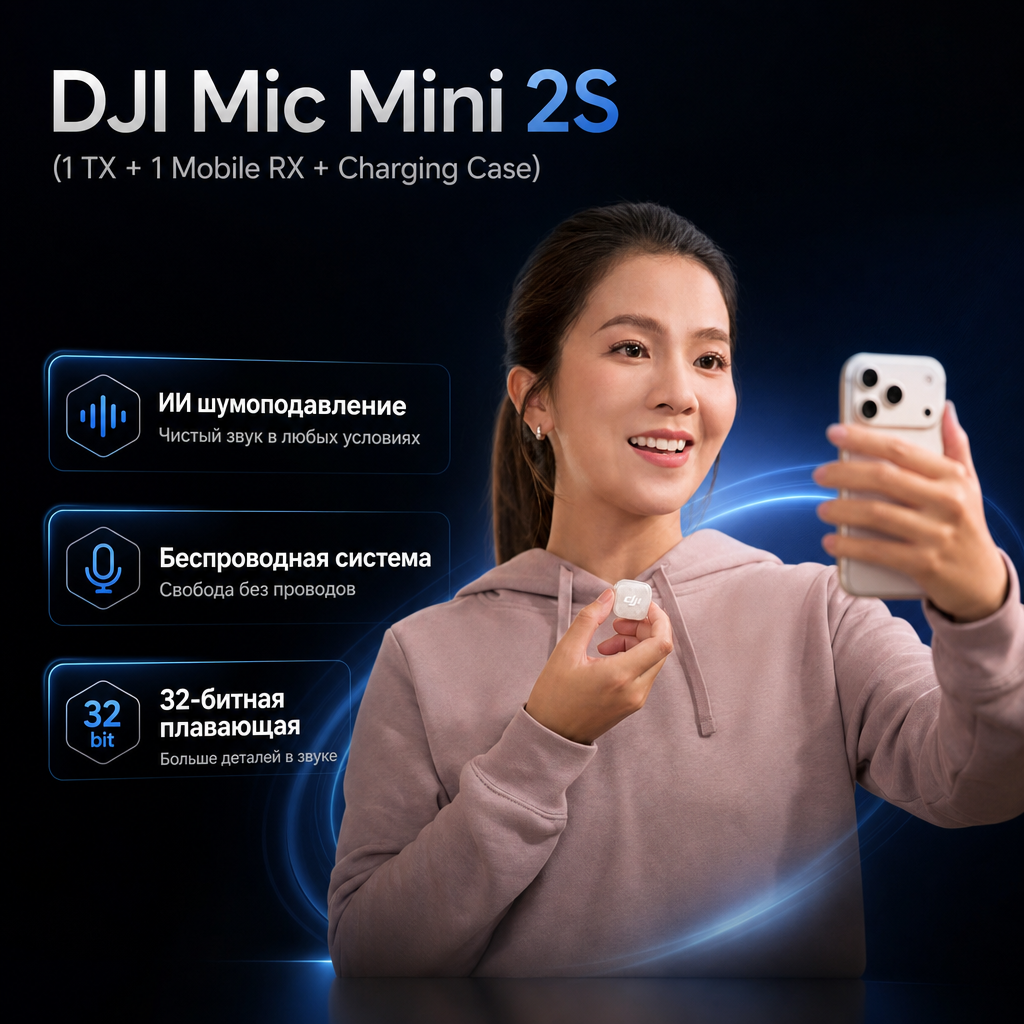 2S (1 TX + 1 Mobile RX + Charging Case)