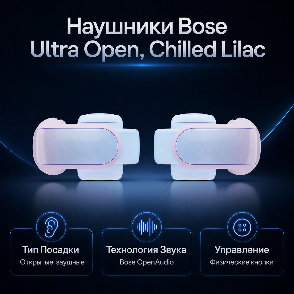 Bose Ultra Open Earbuds - CHILLED LILAC