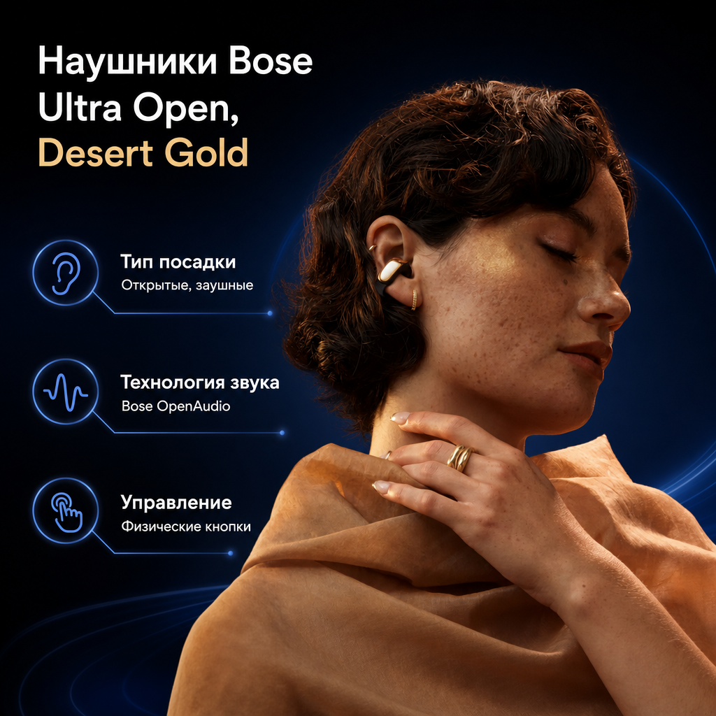 Bose Ultra Open Earbuds - DESERT GOLD