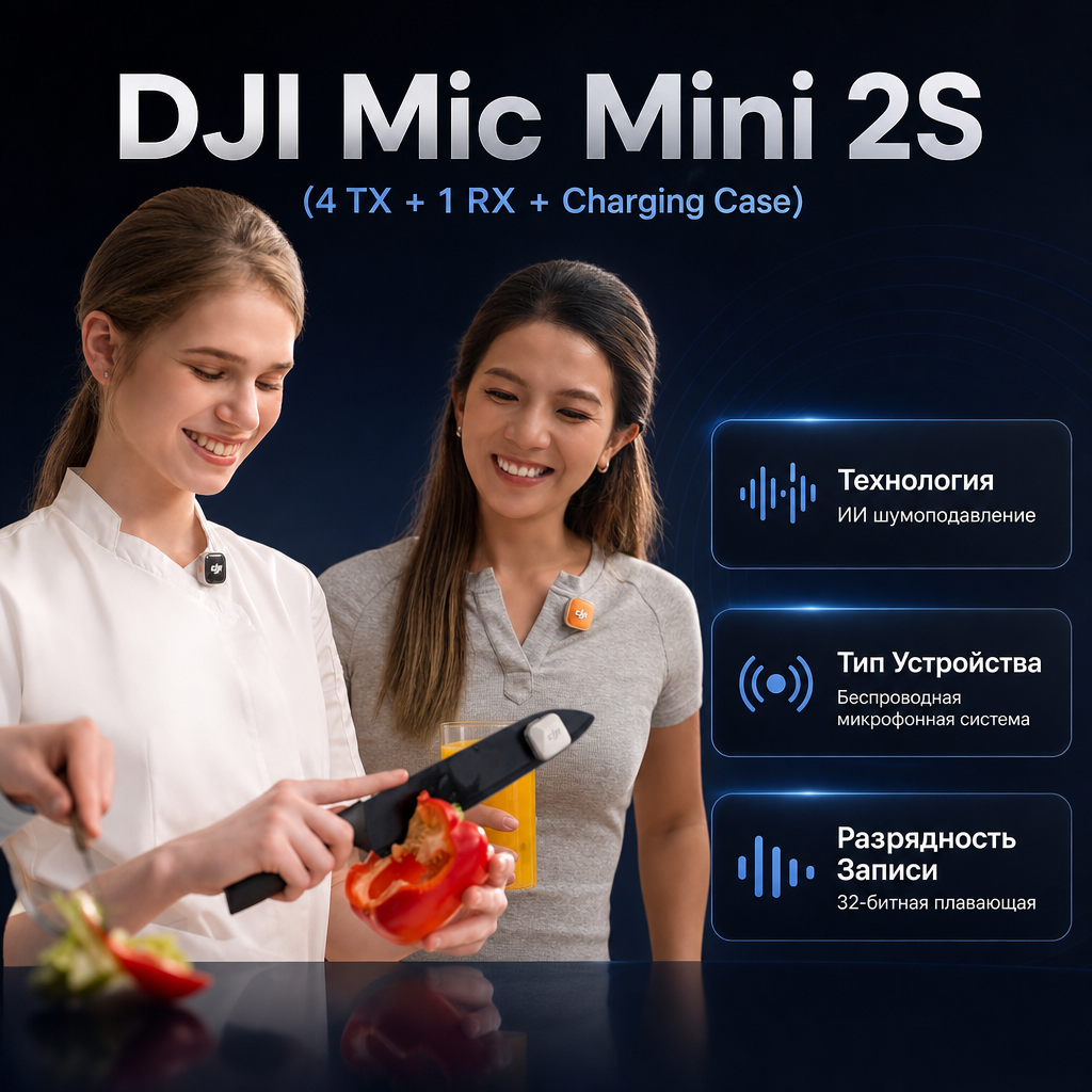 2S (4 TX + 1 RX + Charging Case)