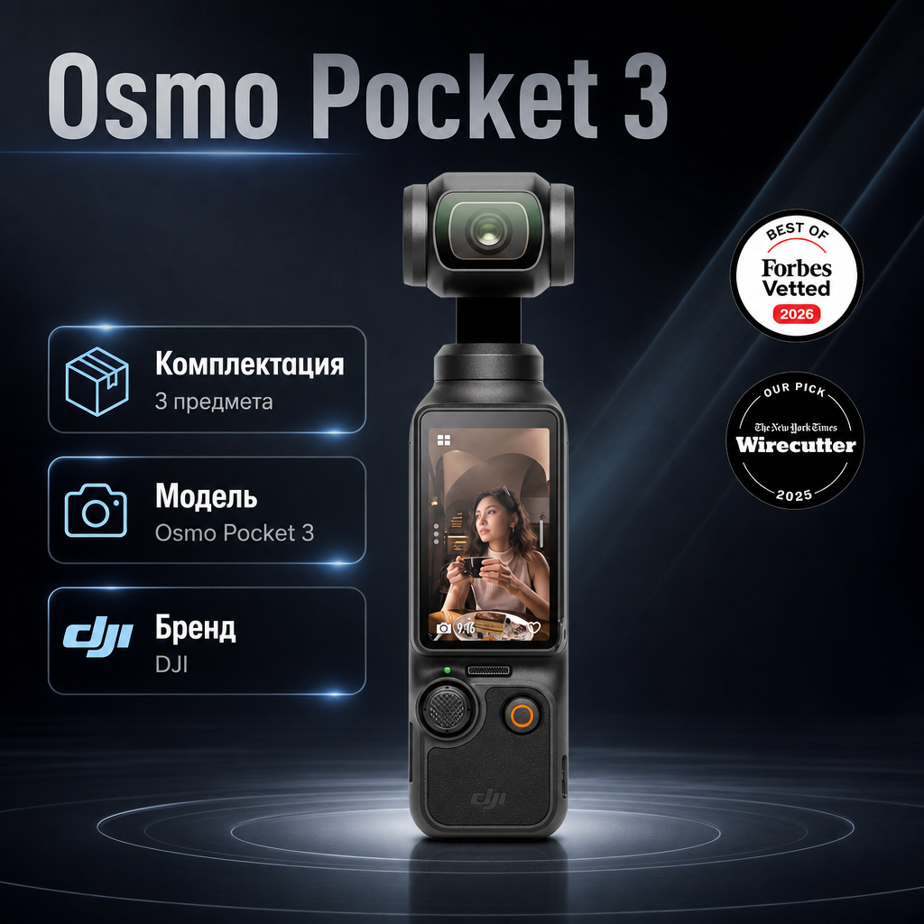 Инфографика: Osmo Pocket 3