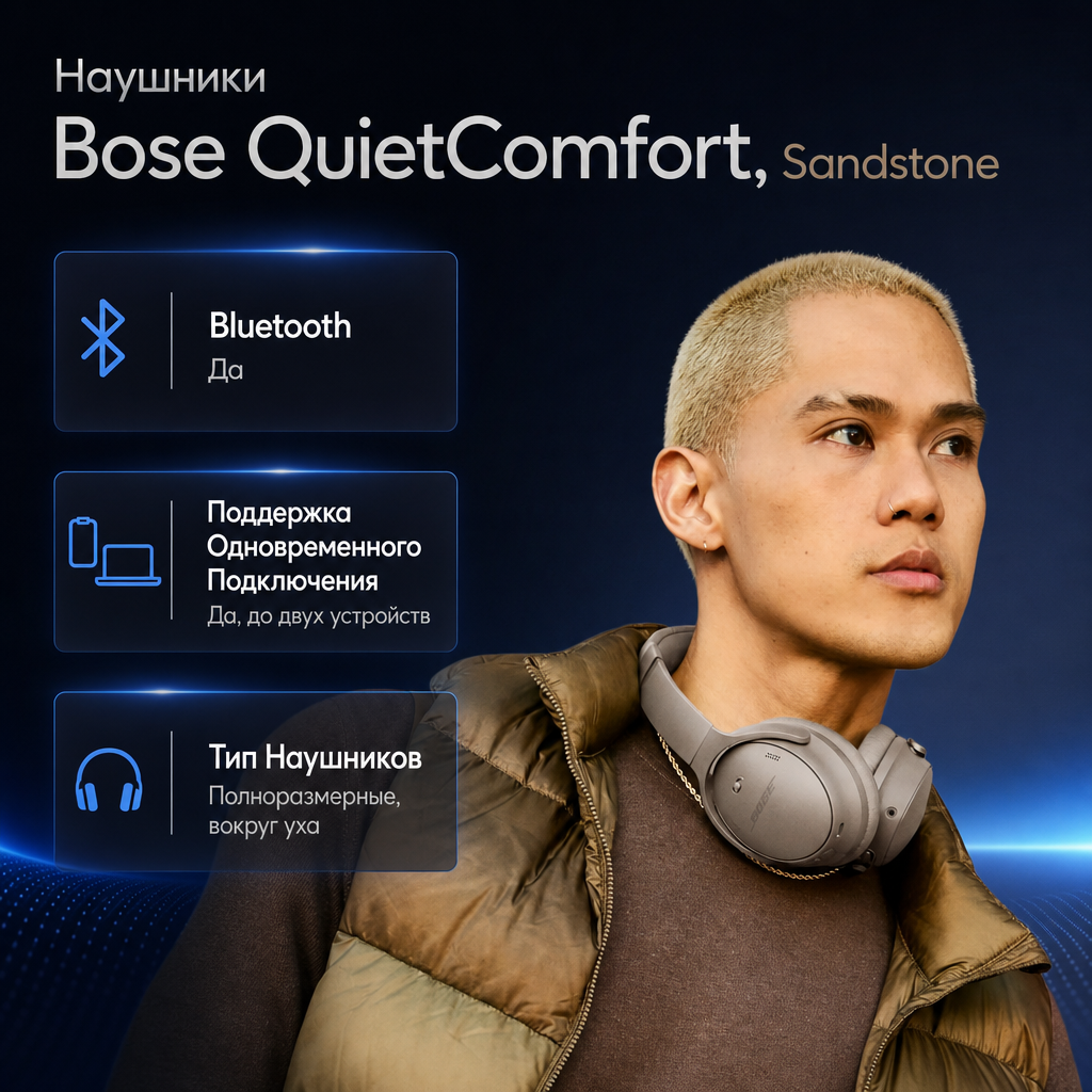 Bose QuietComfort Headphones - SANDSTONE
