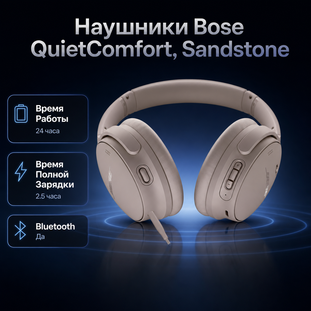 Bose QuietComfort Headphones - SANDSTONE