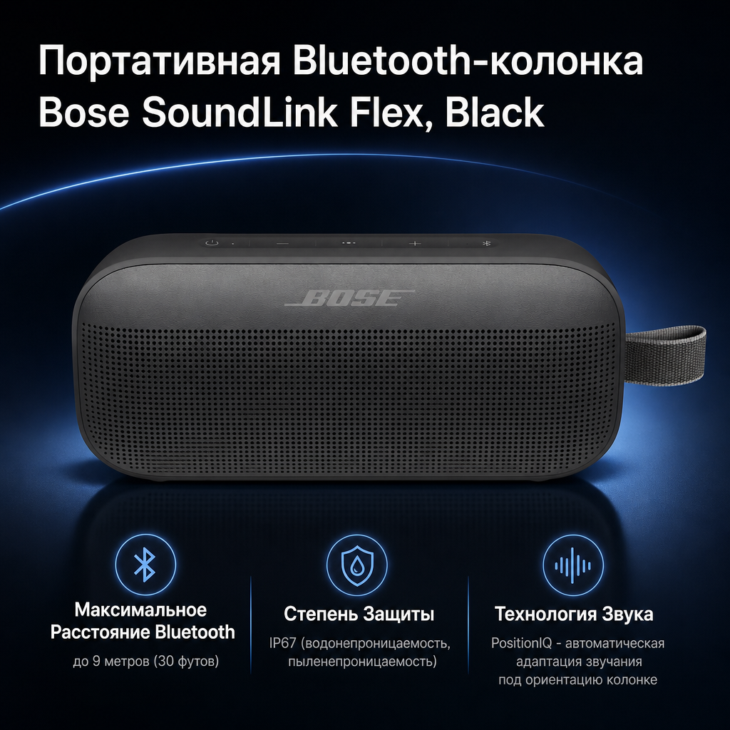 Bose SoundLink Flex Bluetooth Speaker​ - BLACK