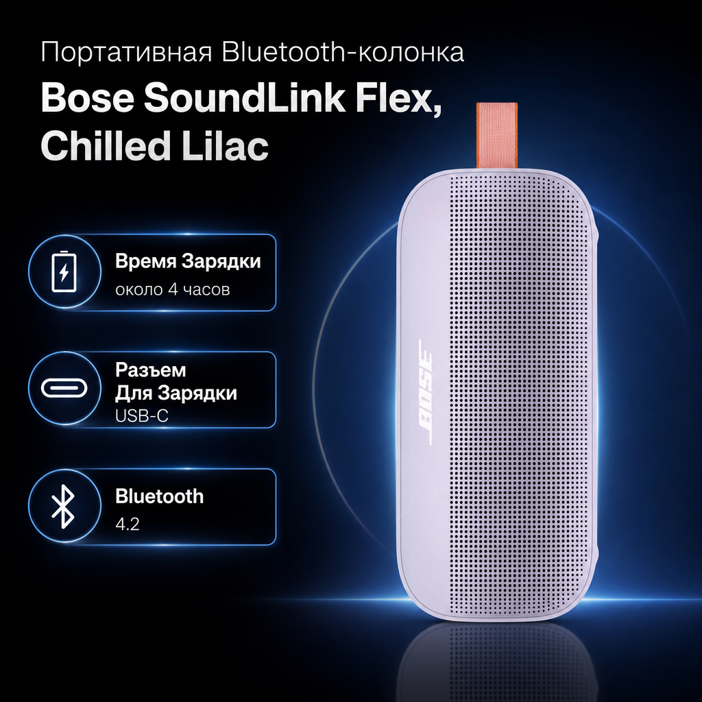 Bose SoundLink Flex Bluetooth Speaker​ - CHILLED LILAC