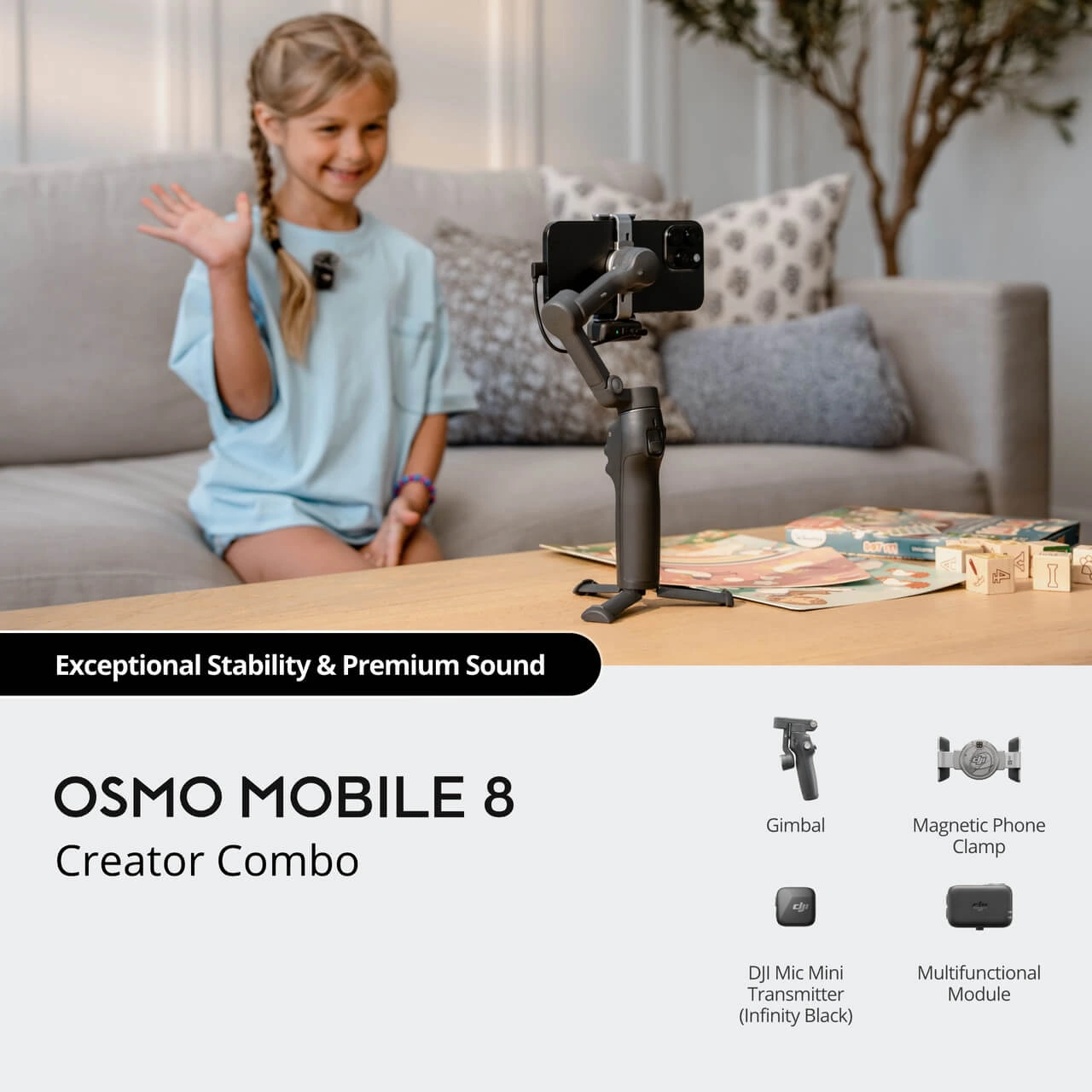 Creator Combo (DJI Mic Mini Transmitter Infinity Black)