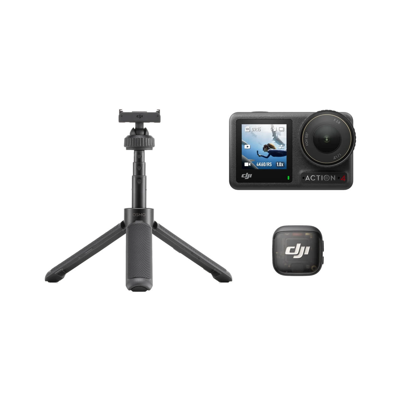 Osmo Action 4 Vlog Combo (DJI Mic 3 Transmitter + Mini Extension Rod) — фото 3