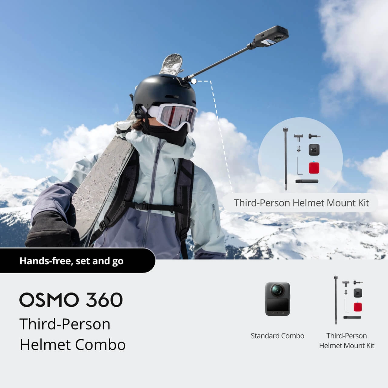 Osmo 360 Third-Person Helmet Combo — фото 2