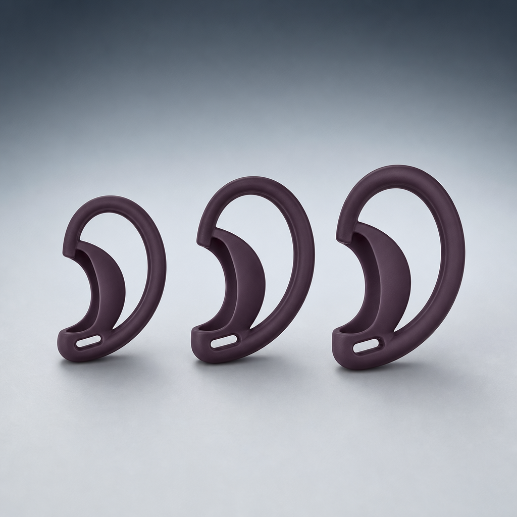 3 pairs of stability bands (1, 2, 3)