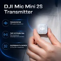 Инфографика: DJI Mic Mini 2S Transmitter