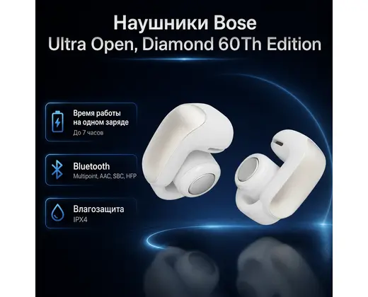 Bose Ultra Open Earbuds - DIAMOND 60TH EDITION
